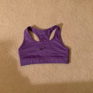 Purple Nike DRI-FIT Sports Bra LABOR DAY SALE